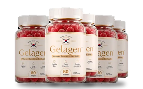A group of Gelagen jars for the three-jar pack, the front one facing the camera